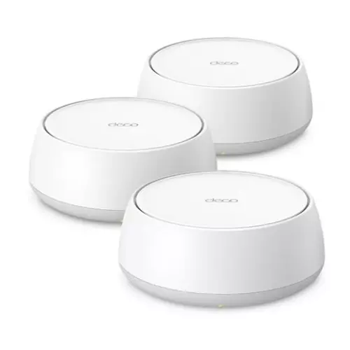 obrázek produktu WiFi router TP-Link Deco BE25(3-pack) BE3600, WiFi 7, 2x 2.5GLAN, USB, 2,4/5/6GHz
