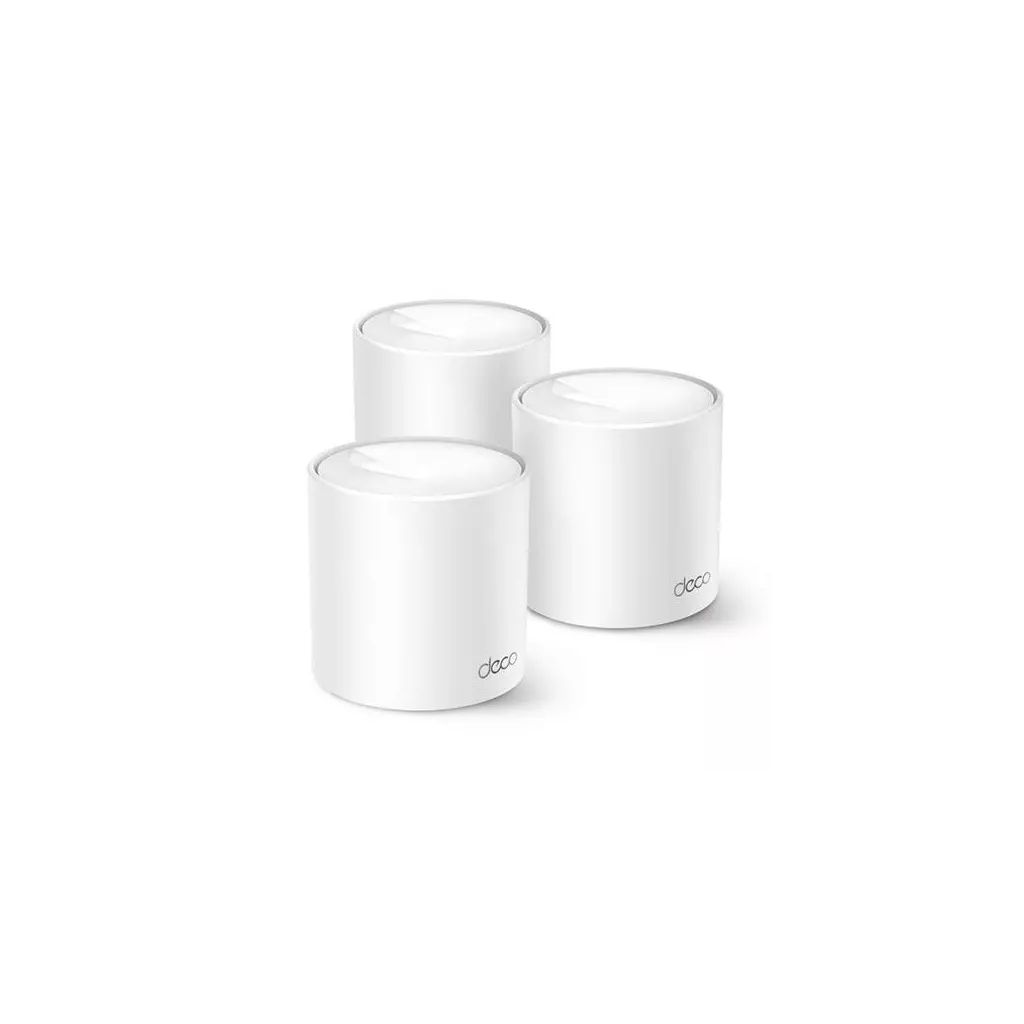 Obrázek produktu WiFi router TP-Link Deco X50 Pro(3-pack) AX3000, WiFi 6, 2x 2,5GLan, 2,4GHz/5GHz, HomeShield