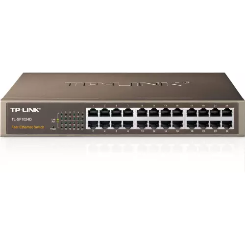 obrázek produktu Switch TP-Link TL-SF1024D switch 24x Lan, 13" rack, kov