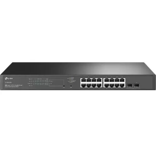 obrázek produktu Switch TP-Link SG2218P Smart, 16x GLan s PoE+, 2x SFP, 150W, Omada SDN 