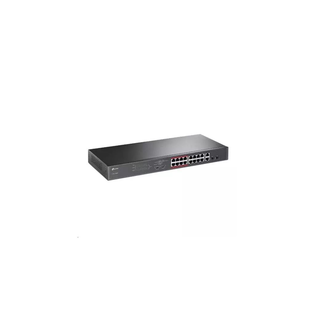 Obrázek produktu Switch TP-Link TL-SL1218MP 16x LAN/PoE+, 2x GLAN, 2x SFP Combo