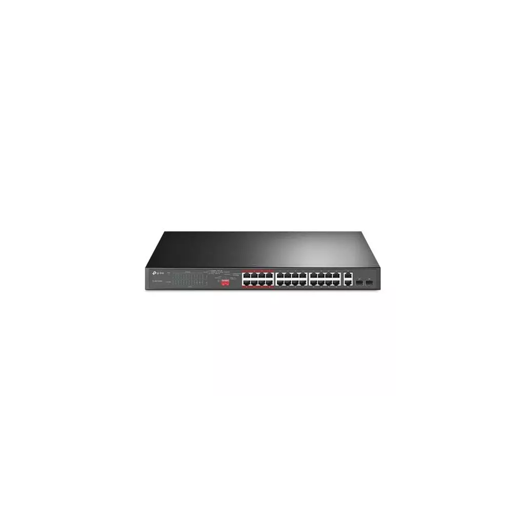 Obrázek produktu Switch TP-Link TL-SL1226P 24x LAN/PoE+, 2x GLAN, 2x SFP Combo, 250W