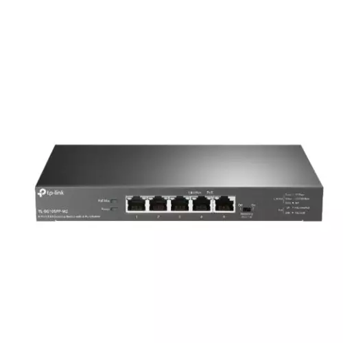 obrázek produktu Switch TP-Link TL-SG105PP-M2 1x 2,5GLAN, 4x 2,5GLAN s PoE++, 123W