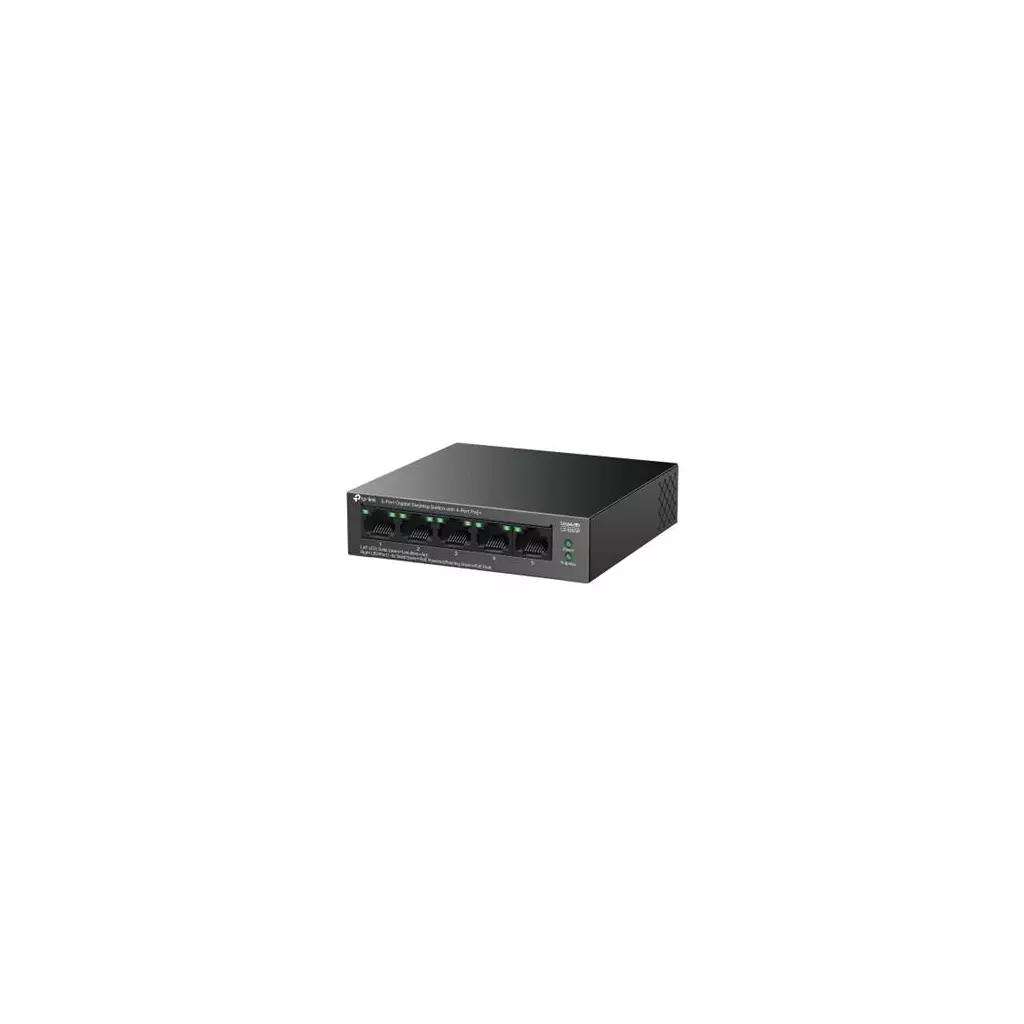 Obrázek produktu Switch TP-Link LS105GP 1x GLAN, 4x GLAN s PoE+, 65W