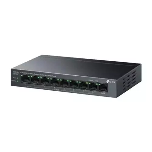 obrázek produktu Switch TP-Link LS109P 1x LAN, 8x LAN s PoE+, 63W