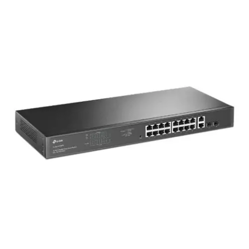 obrázek produktu Switch TP-Link TL-SG1218MPE Smart, 18x GLan s PoE+, 2x SFP Combo, 250W 