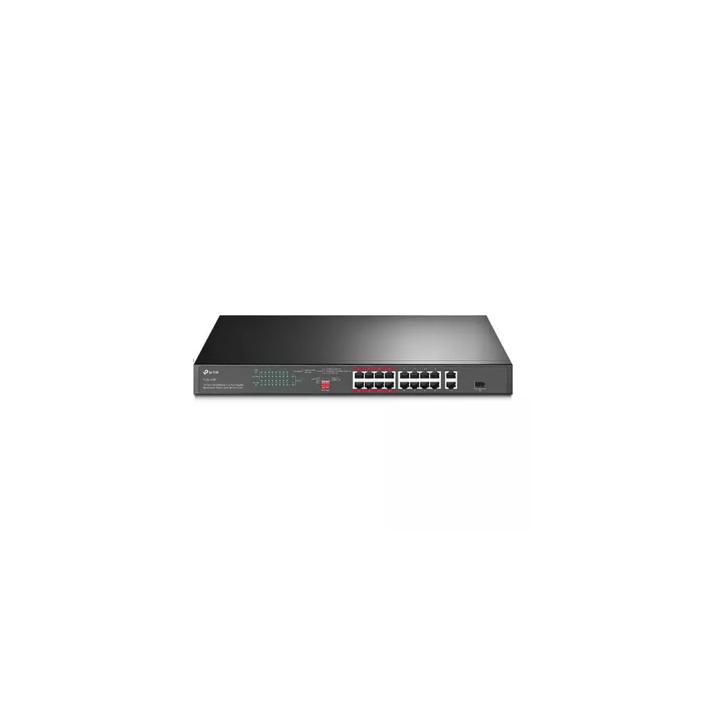 Obrázek produktu Switch TP-Link TL-SL1218P Smart, 16x Lan sPoE+, 2x GLan, 1x SFP Combo, 150W 