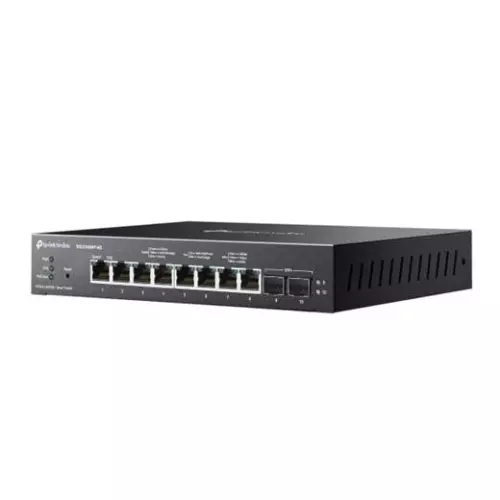 obrázek produktu Switch TP-Link SG2210XMP-M2 8x GLan/PoE+, 2x 10G SFP+, 160W, Omáda SDN 