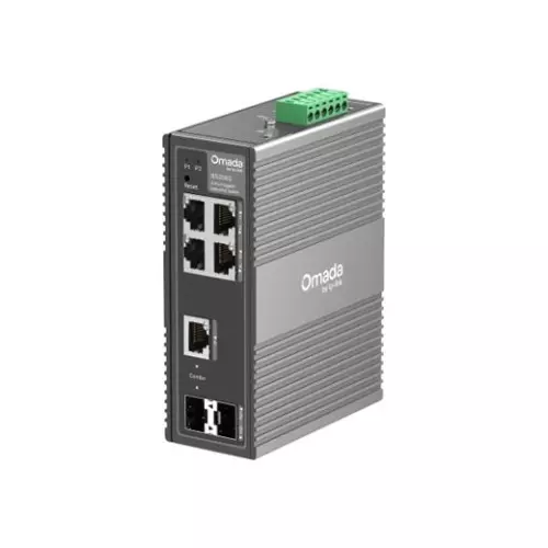 obrázek produktu Switch TP-Link IES206G průmyslový, 2x SFP combo, 4x GLan, DIN, Omáda SDN