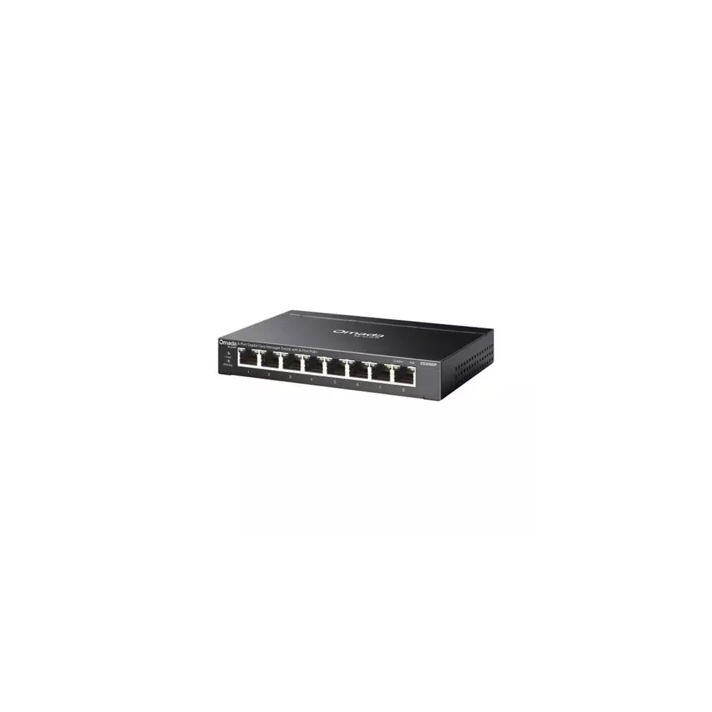 Obrázek produktu Switch TP-Link ES208GP 8x GLan s PoE+, 64W, Omáda SDN