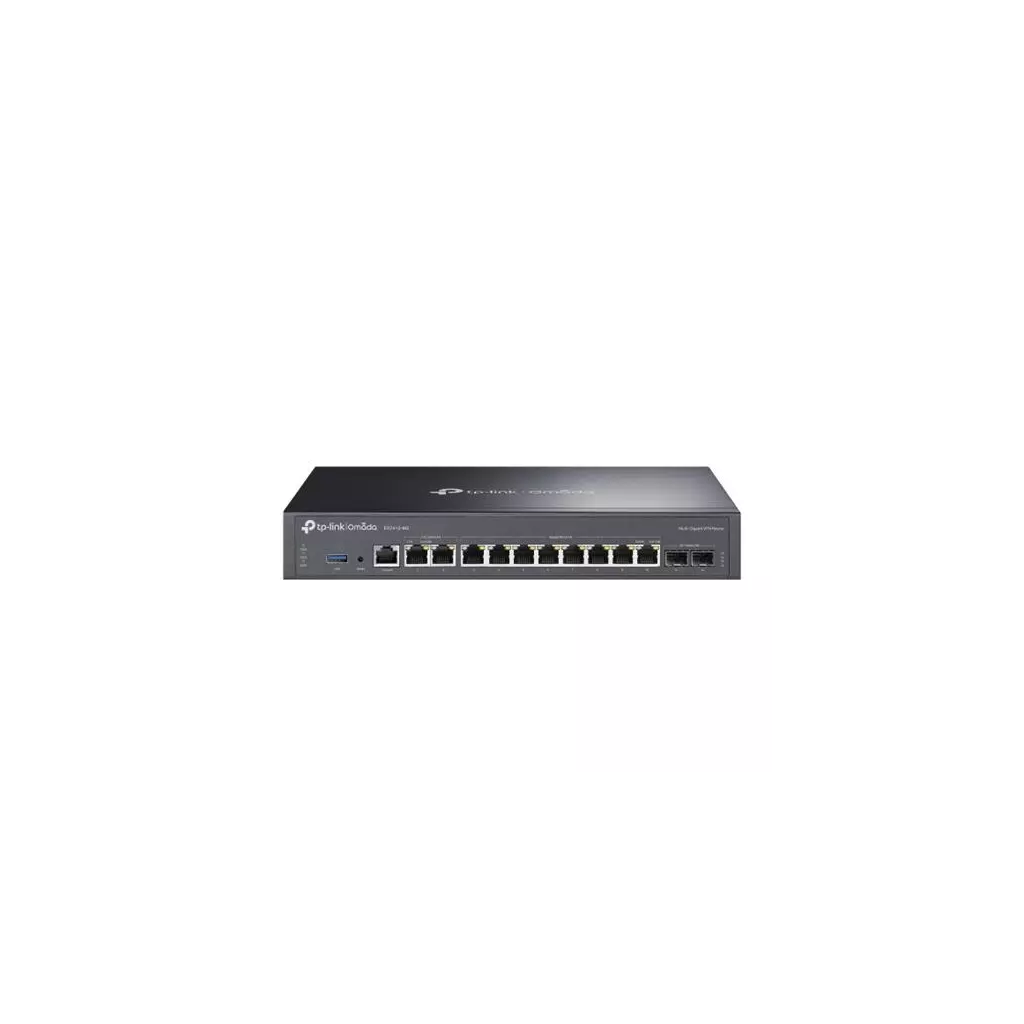 Obrázek produktu Router TP-Link ER7412-M2 VPN 4x GWAN/Lan, 2x 2.5GWan/Lan, 1x SFP GWAN/LAN, 1x USB, Omáda SDN