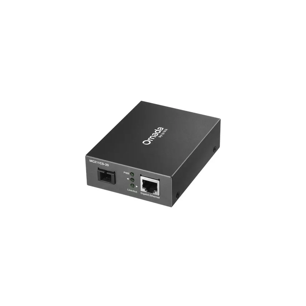 Obrázek produktu Převodník TP-Link MC211CS-20 Transceiver, SM, WDM, 1x GLAN, 1x SC, 20km, Omada SDN