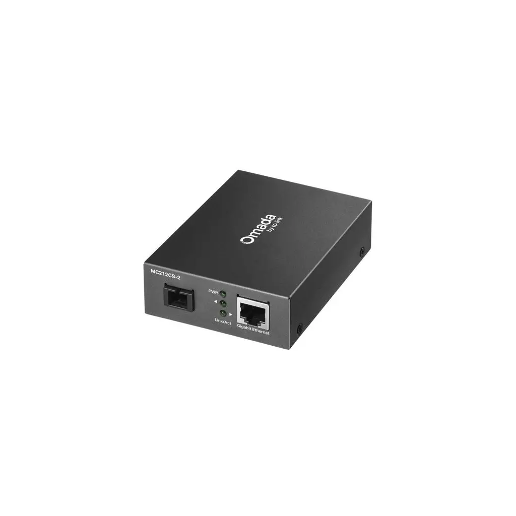 Obrázek produktu Převodník TP-Link MC212CS-2 Transceiver, SM, WDM, 1x GLAN, 1x SC, 2km, Omada SDN