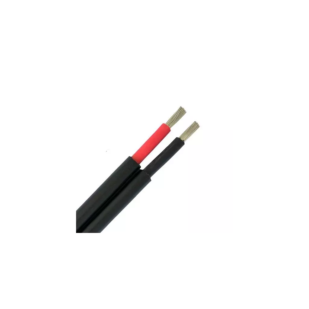 Obrázek produktu Kabel MHPower PV1-F pro soláry, měděný 2x 4mm2 - černý, dvojitý, cena za 1m