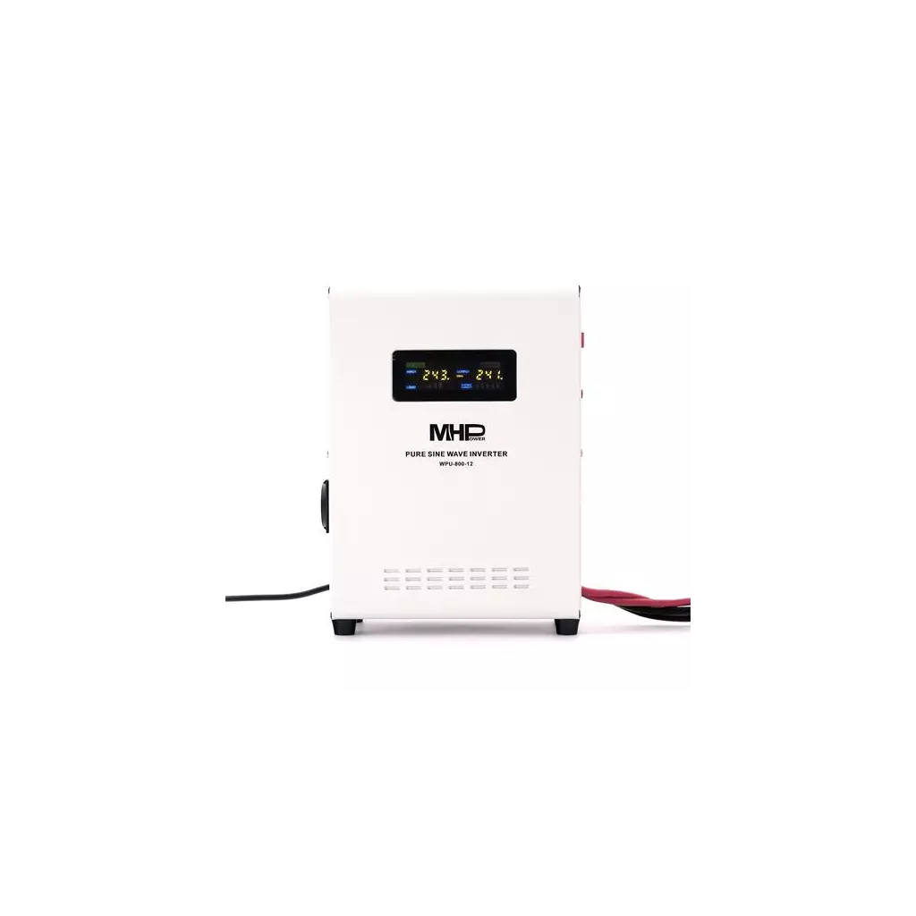 Obrázek produktu Napěťový měnič MHPower WPU-800-12 záložní zdroj, UPS, 800W, čistý sinus, 12V