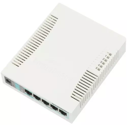 obrázek produktu Switch Mikrotik RouterBOARD RB260GS smart, 5x LAN, 1x SFP, SwOS