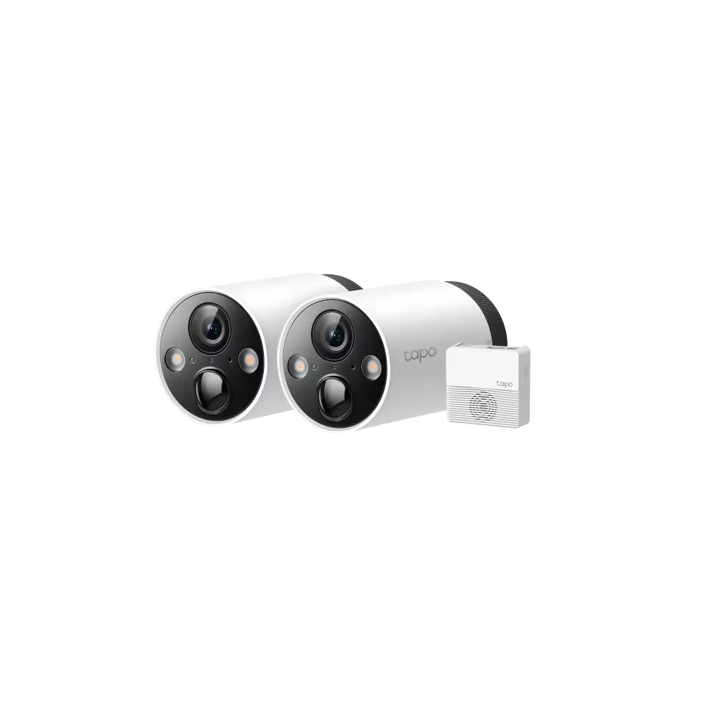 Obrázek produktu Kamerový set TP-Link Tapo C420S2 4MPx, venkovní, IP, WiFi, přísvit, baterie