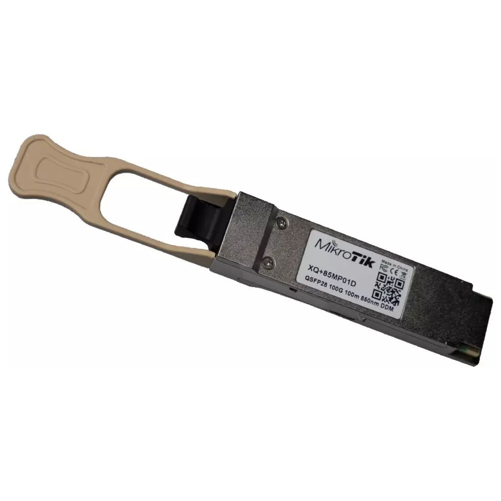 Obrázek produktu SFP modul Mikrotik XQ+85MP01D MM, 100m, 100G, QSFP28
