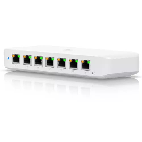obrázek produktu Switch Ubiquiti Networks USW-Ultra-210W Unify, 1x GLan s PoE in, 7x GLan s PoE out