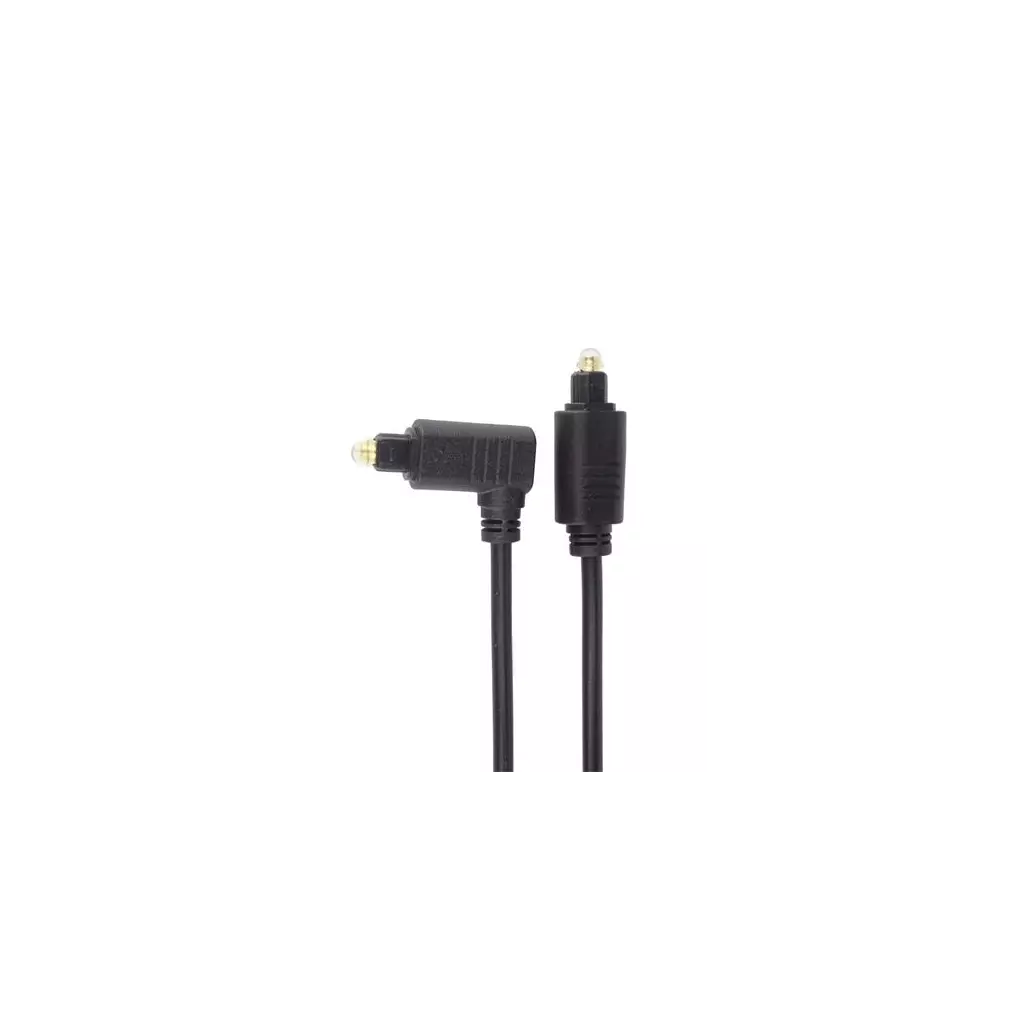 Obrázek produktu Optický kabel Toslink - Toslink 90°, OD:4mm, 2m
