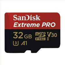 obrázek produktu Paměťová karta Sandisk Extreme Pro microSDHC 32 GB  100 MB/s A1 Class 10 UHS-I V30, adaptér 