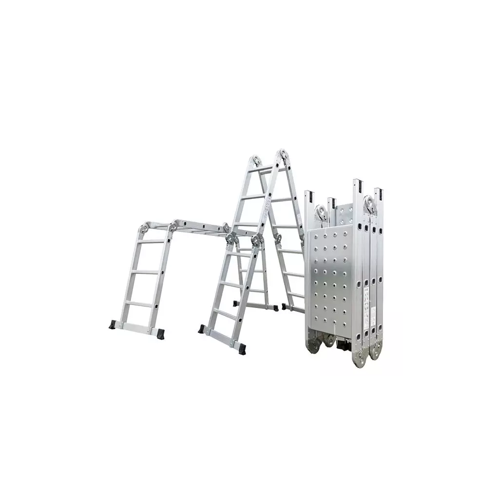 Obrázek produktu Hliníkové štafle G21 GA-SZ-4x3-3,7M multifunkční + podlážka