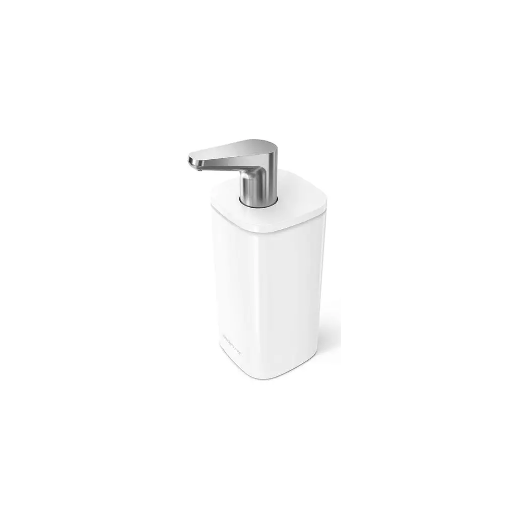 Obrázek produktu Dávkovač Simplehuman mýdla a desinfekce Pulse - 295 ml, bílá ocel