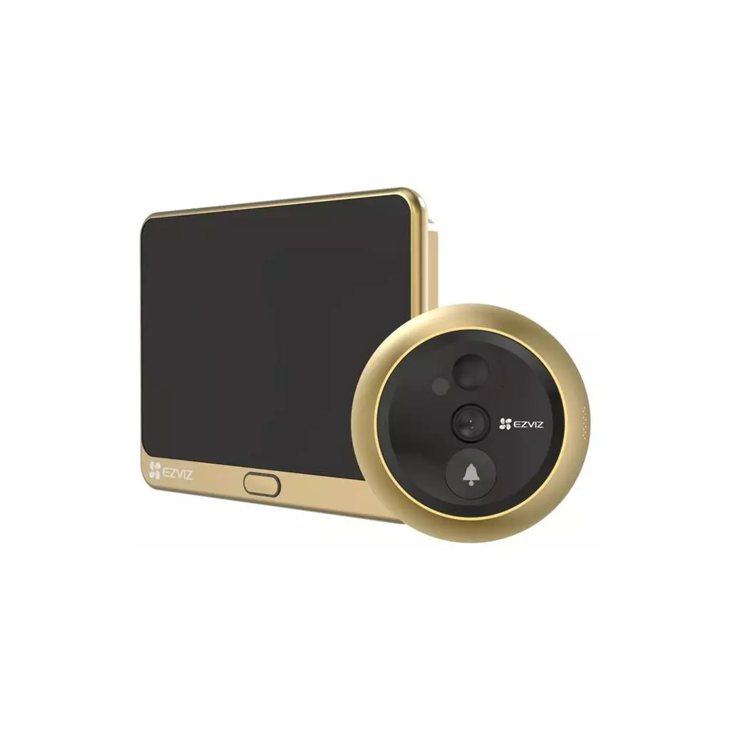 Obrázek produktu Chytré dveřní kukátko Ezviz DP2C Wi-Fi, kamera, zvonek, IR do 5 m, PIR, LCD 4,3
