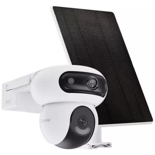 obrázek produktu Kamera Ezviz HB90 + 8W solar panel Kit IP, venkovní PTZ, Dual 4Mpix,