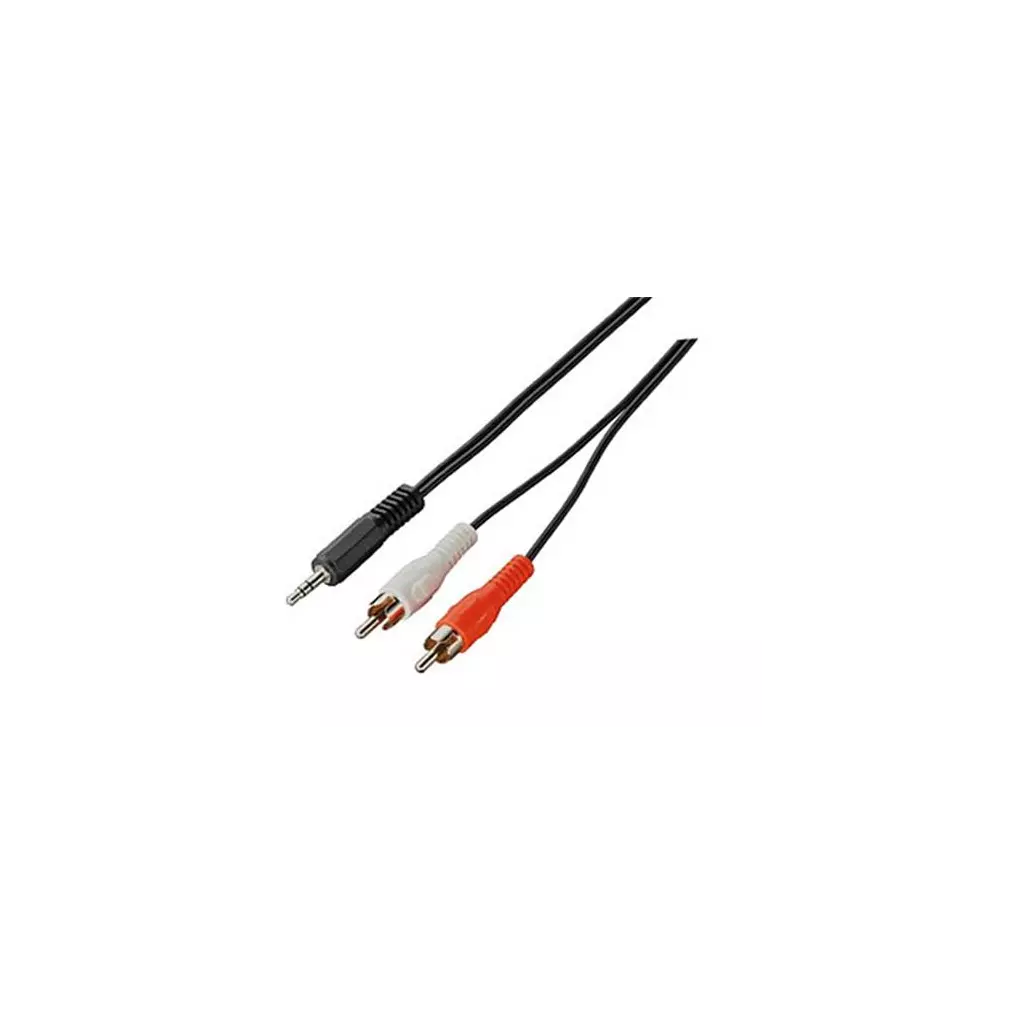 Obrázek produktu Kabel propojovací Jack 3,5(M) - 2x cinch(M), 1,5m