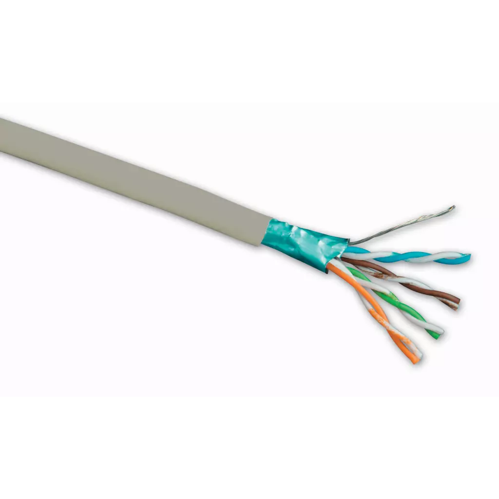 Obrázek produktu SOLARIX Kabel F/UTP, kat.5E, PVC Eca, šedý, cívka 500m