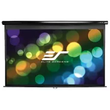 obrázek produktu ELITE SCREENS plátno roleta 92" (233,7 cm)/ 16:9/ 114,6 x 203,7 cm/ Gain 1,1/ case černý