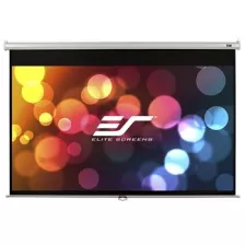 obrázek produktu ELITE SCREENS plátno roleta 100" (254 cm)/ 16:9/ 124,5 x 221 cm/ Gain 1,1/ case bílý/ 24" drop