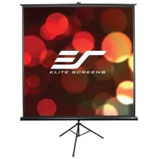 obrázek produktu ELITE SCREENS plátno mobilní trojnožka 113" (287 cm)/ 1:1/ 203,2 x 203,2 cm/ Gain 1,1/ case černý