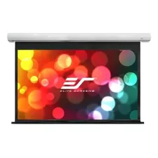 obrázek produktu ELITE SCREENS plátno elektrické motorové 100" (254 cm)/ 16:9/ 124,5 x 221,5 cm/ case bílý/ 12" drop/ Fiber Glass