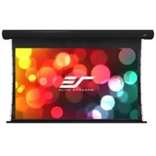 obrázek produktu ELITE SCREENS plátno elektrické motorové 135" (343 cm)/ 16:9/168,1 x 299 cm/hliníkový case černý/6" drop/Fiber Glass