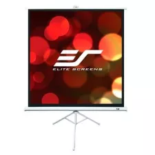 obrázek produktu ELITE SCREENS plátno mobilní trojnožka 85" (215,9 cm)/ 1:1/ 152,4 x 152,4 cm/ Gain 1,1/ case bílý