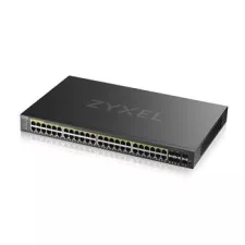 obrázek produktu ZYXEL GS2220-50HP,48port Gb L2 Switch,1 GbE Uplink, PoE