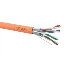 obrázek produktu Kabel Solarix STP kabel Cat 6A drát 500m LSOH B2ca-s1,d1,a1 - cívka