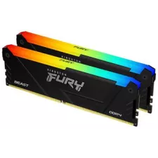 obrázek produktu Kingston FURY Beast/DDR4/64GB/2666MHz/CL16/2x32GB/RGB/Black