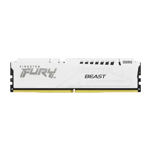 obrázek produktu Kingston Fury Beast White DIMM DDR5 32GB 6000MHz, AMD EXPO, bílá - bílá