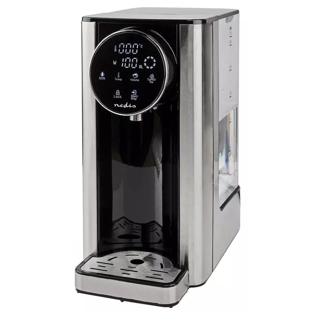 Obrázek produktu NEDIS automat na horkou vodu/ objem 2,7 l/ display/ digitální/ černá (hliník)