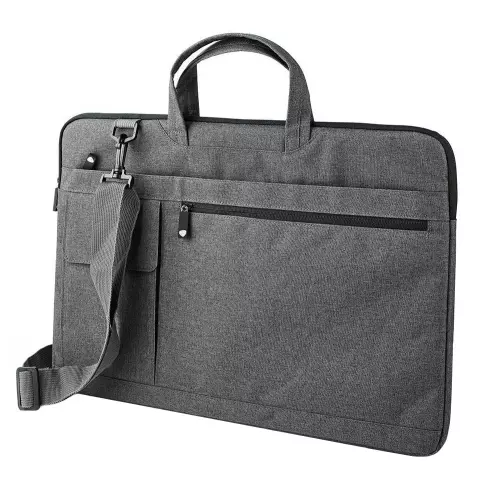 obrázek produktu NEDIS brašna na notebook/ 17-18"/ ramenní popruh/ 8 úložných kapes/ černá - černá