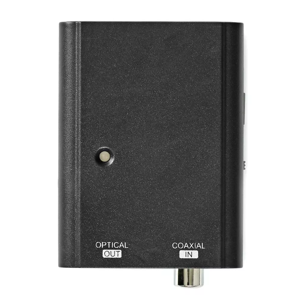 Obrázek produktu NEDIS digitální audio převodník/ 1cestný/ zásuvka RCA (SPDIF)/ zásuvka Toslink/ černý