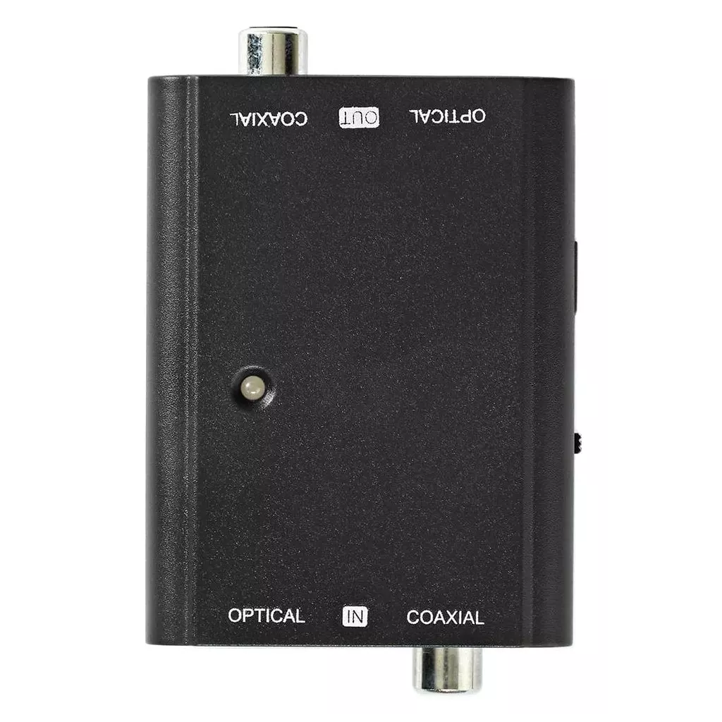Obrázek produktu NEDIS digitální audio převodník/ 2cestný/ zásuvka RCA + zásuvka Toslink/ zásuvka RCA + zásuvka Toslink/ černý