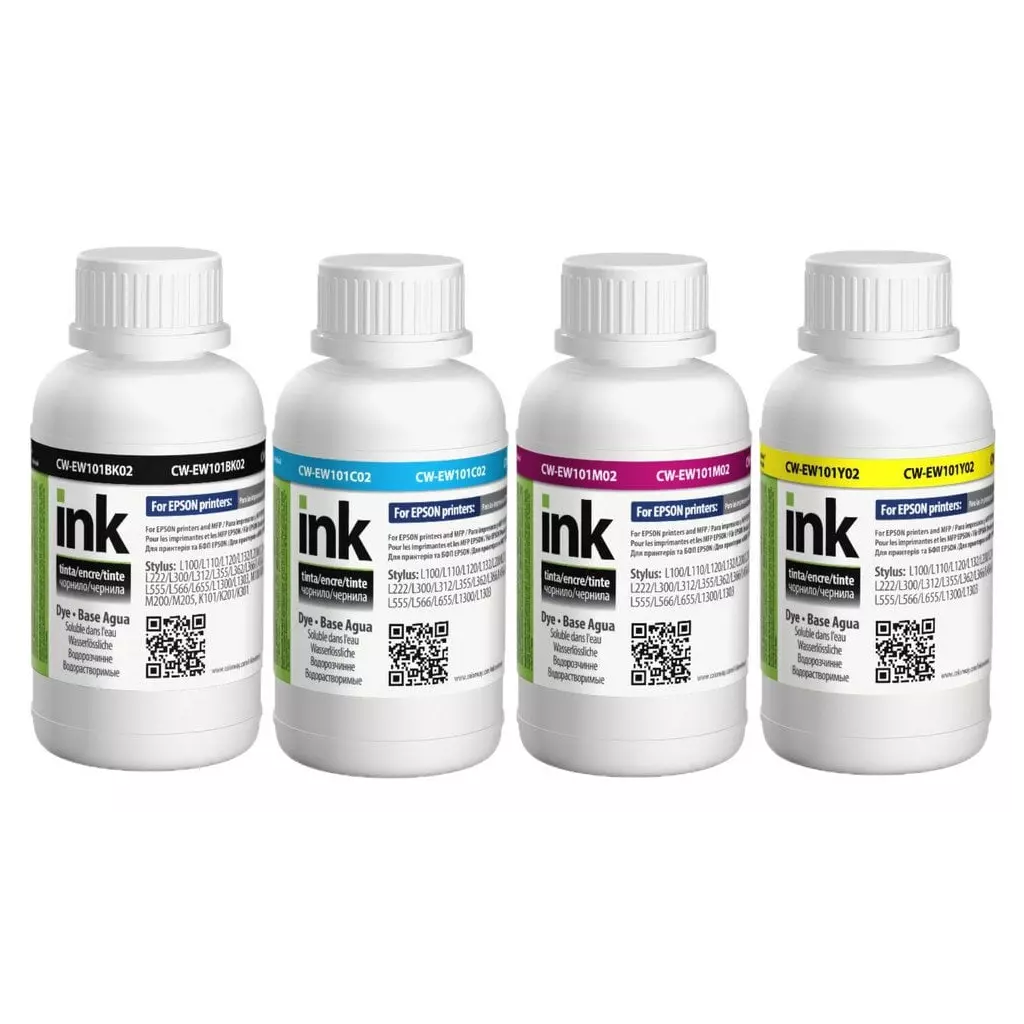 Obrázek produktu ColorWay alternativní inkoustová náplň pro EPSON / C13T66464A / L1x0/ L2x0/ L355/ L550/ 4x 200ml  Multipack