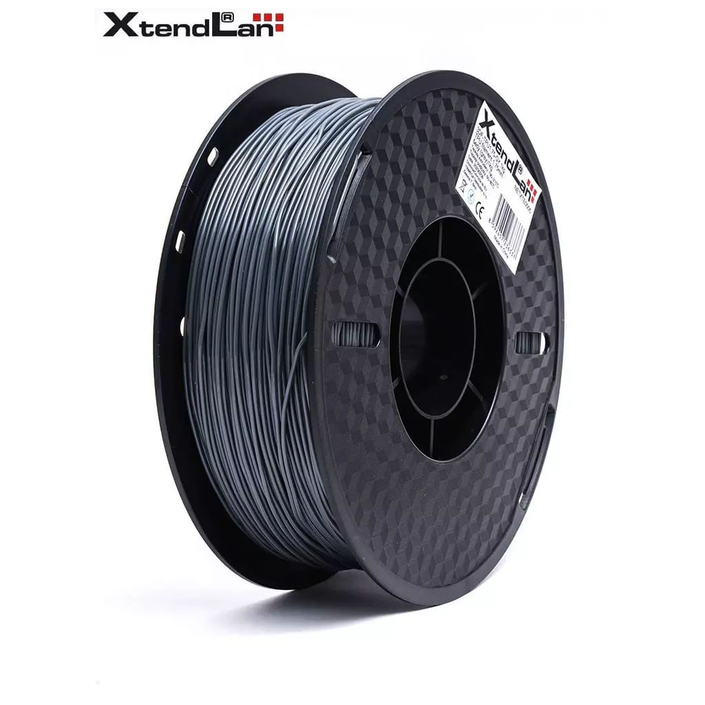 Obrázek produktu XtendLAN TPU filament 1,75mm transparentní šedý 1kg