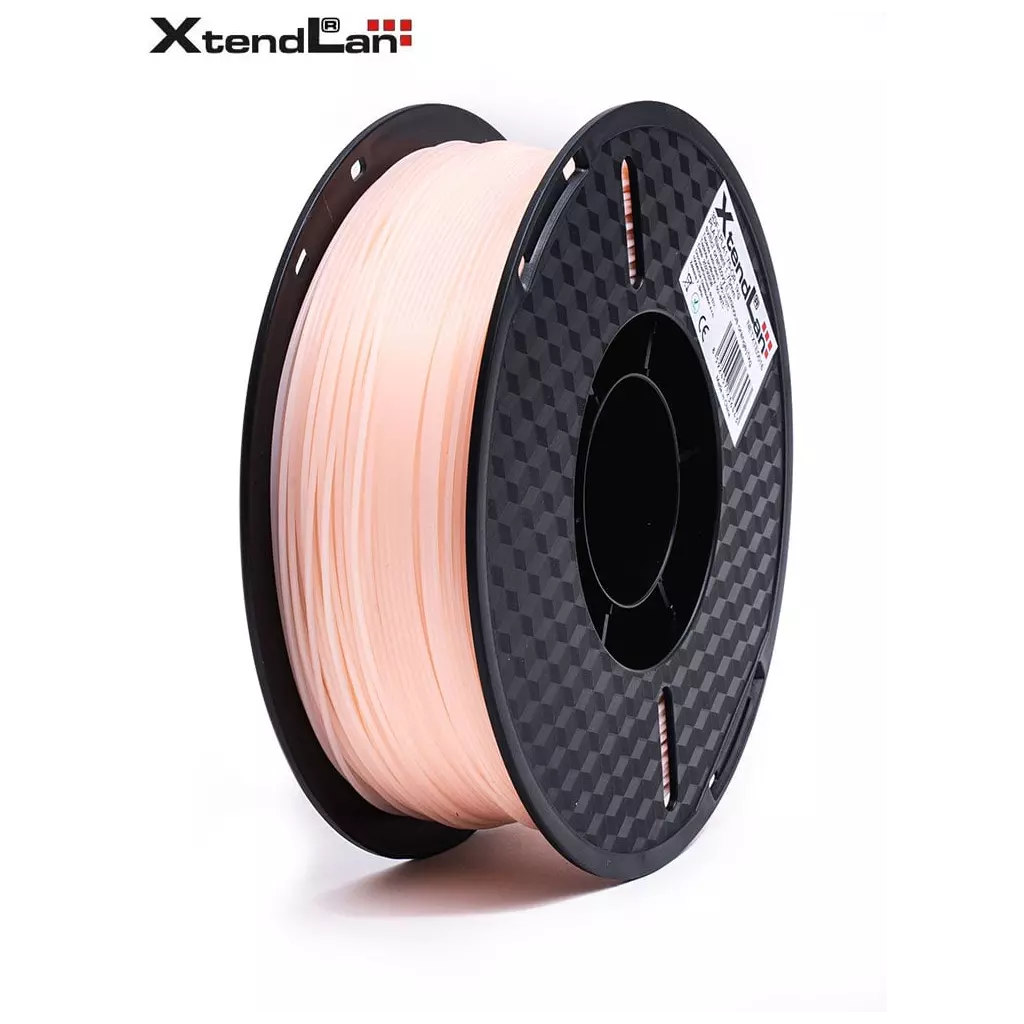Obrázek produktu XtendLAN PLA filament 1,75mm svítící oranžový 1kg