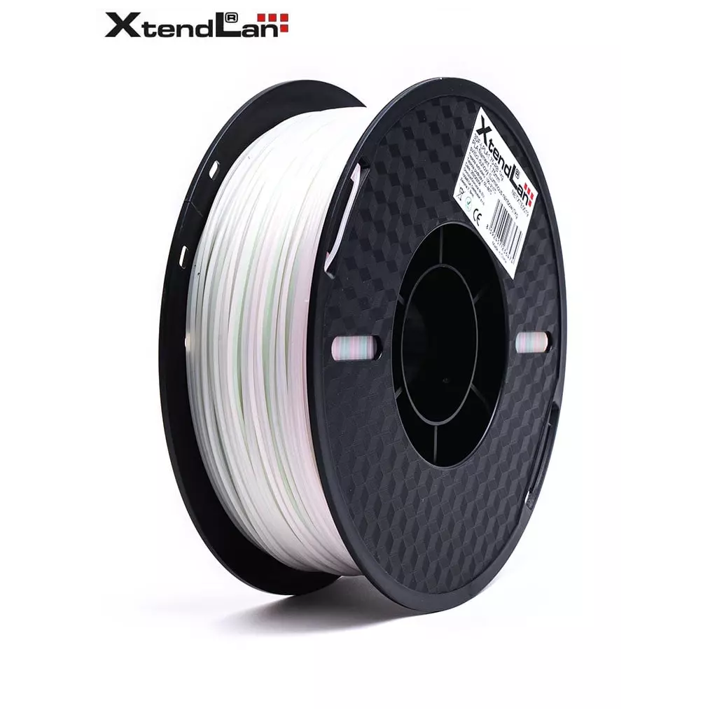 Obrázek produktu XtendLAN PLA filament 1,75mm svítící duhový 1kg