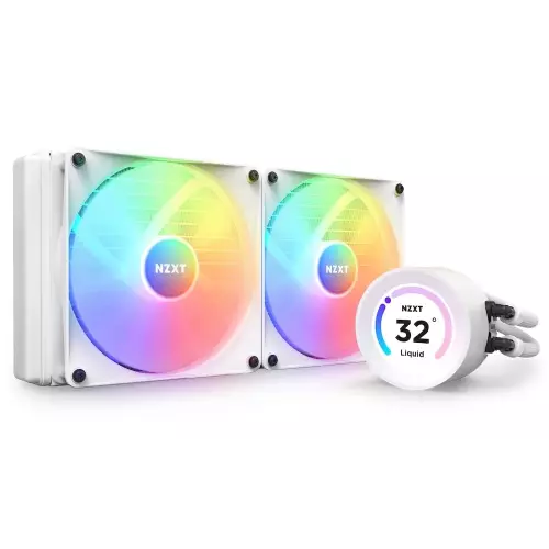 obrázek produktu NZXT Kraken Elite 280 RGB, bílý - bílá
